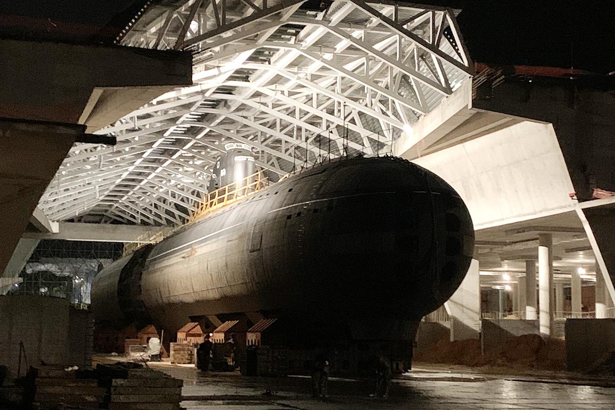 Уникальная операция по транспортировке первой советской атомной подводной лодки К-3